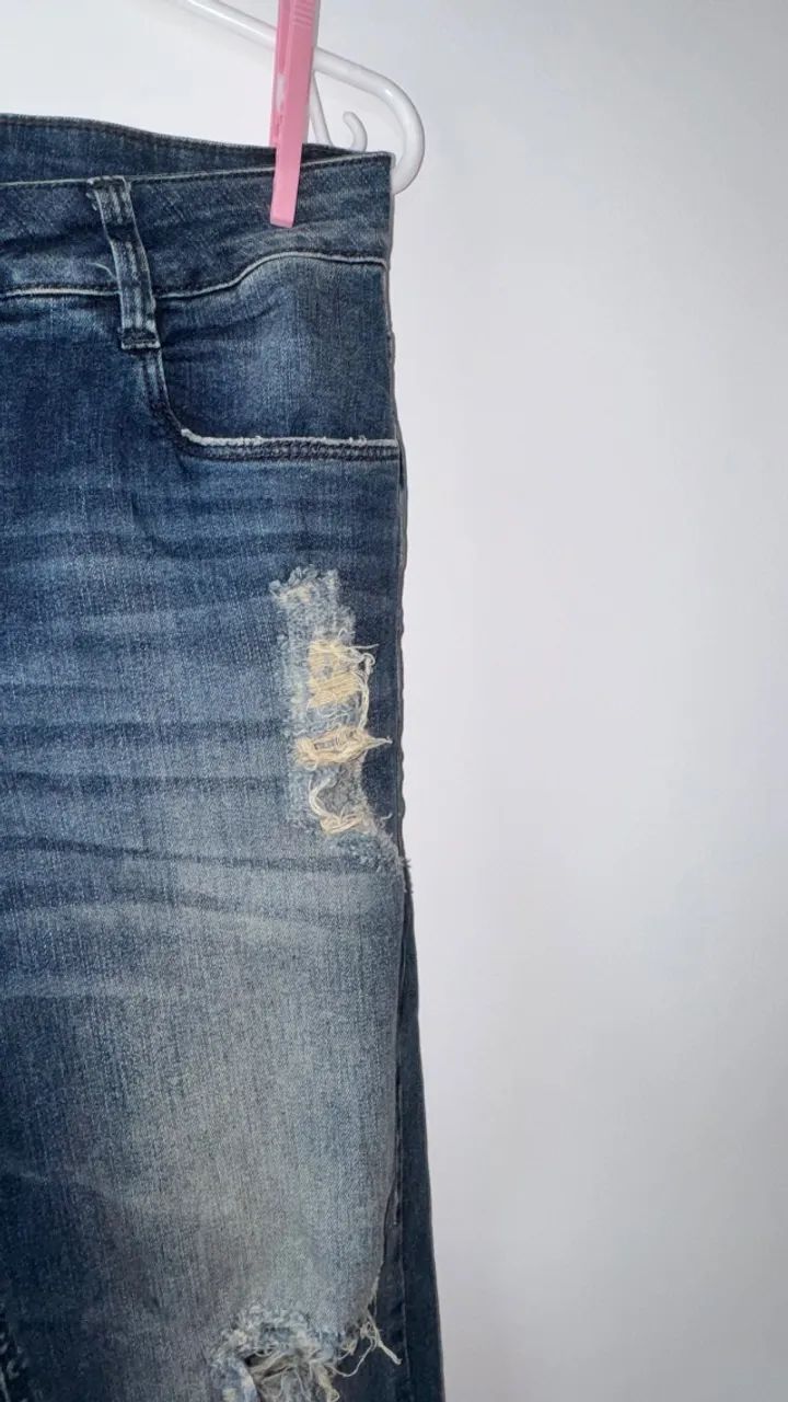 calça jeans feminina Morena rosa  - Foto 5