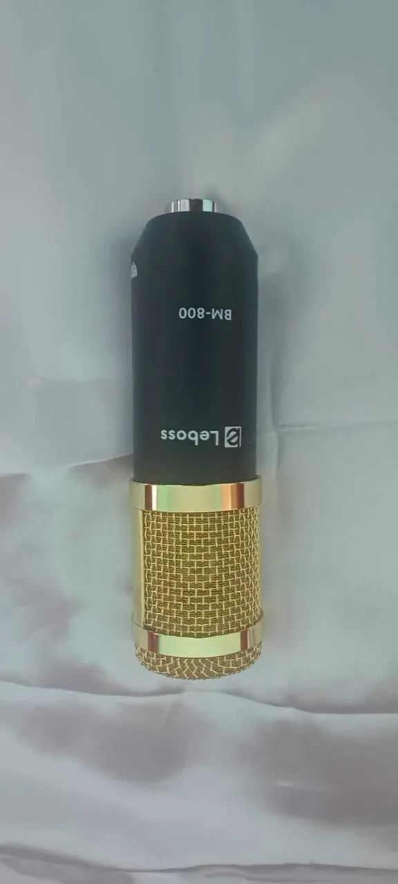 Microfone BM 800 CONDENSADOR LEBOSS - Foto 2