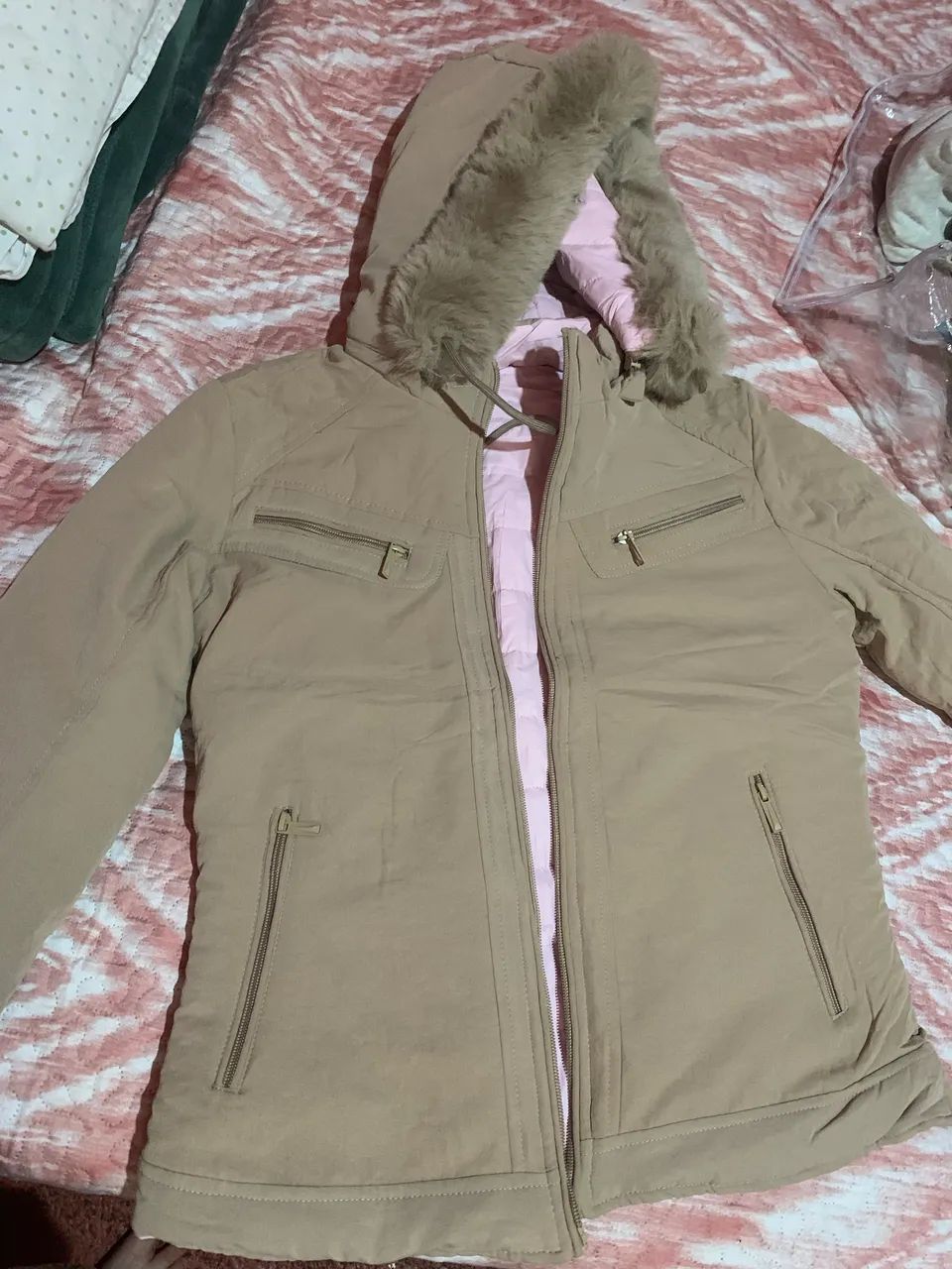 Blusa de frio dupla face 