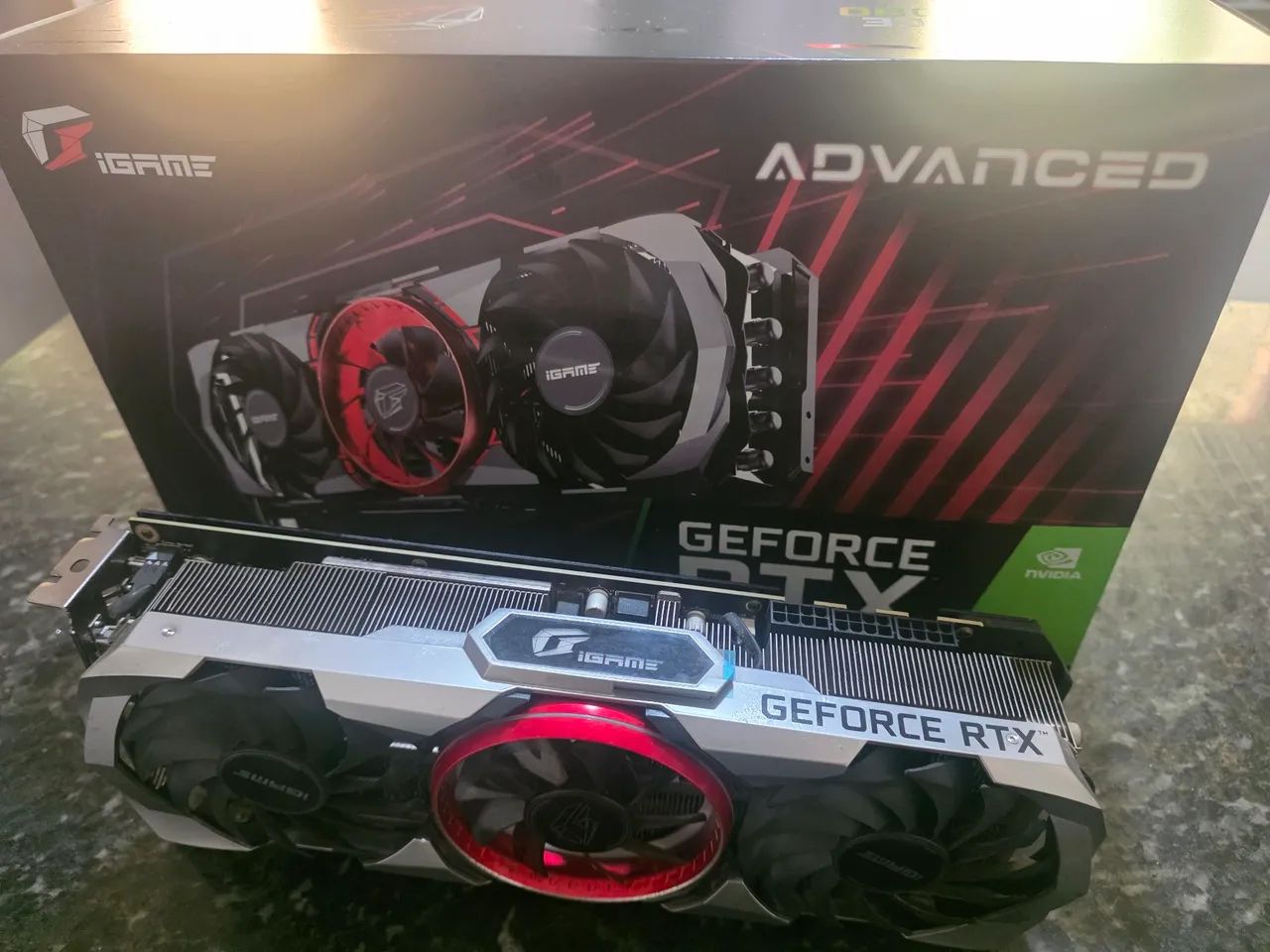 Placa de video RTX 3080 Colorful Igame Advanced - Foto 2