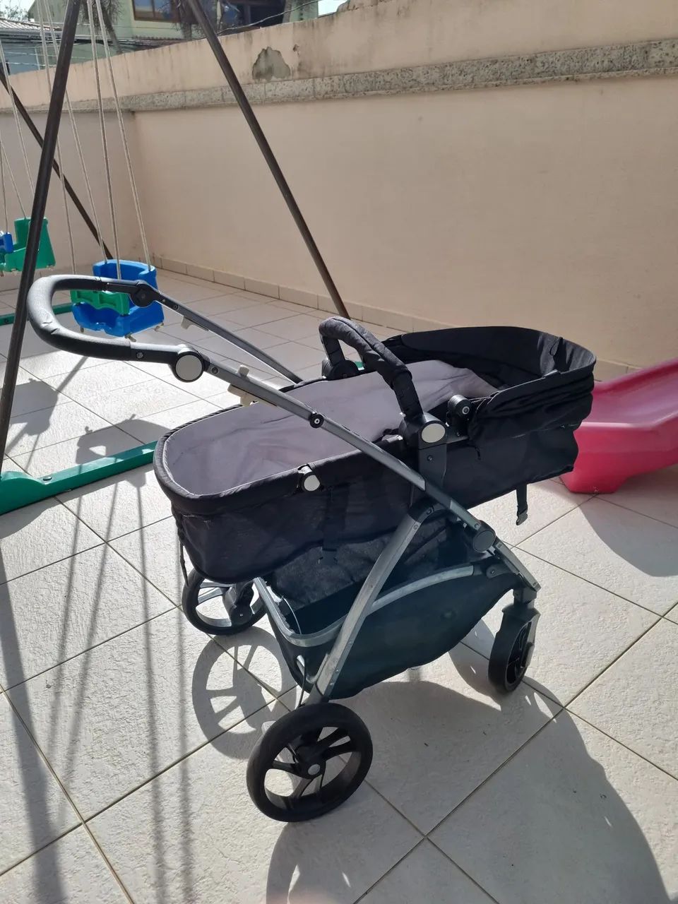 Carrinho de bebe 3 em 1, Dzieco/Maly - Foto 2