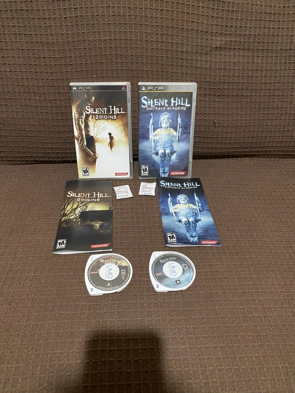 Coleção Silent Hill psp completos - Jogos de Vídeo Game