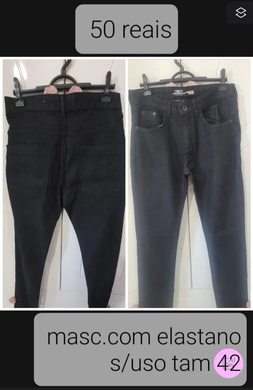 Calça masculina