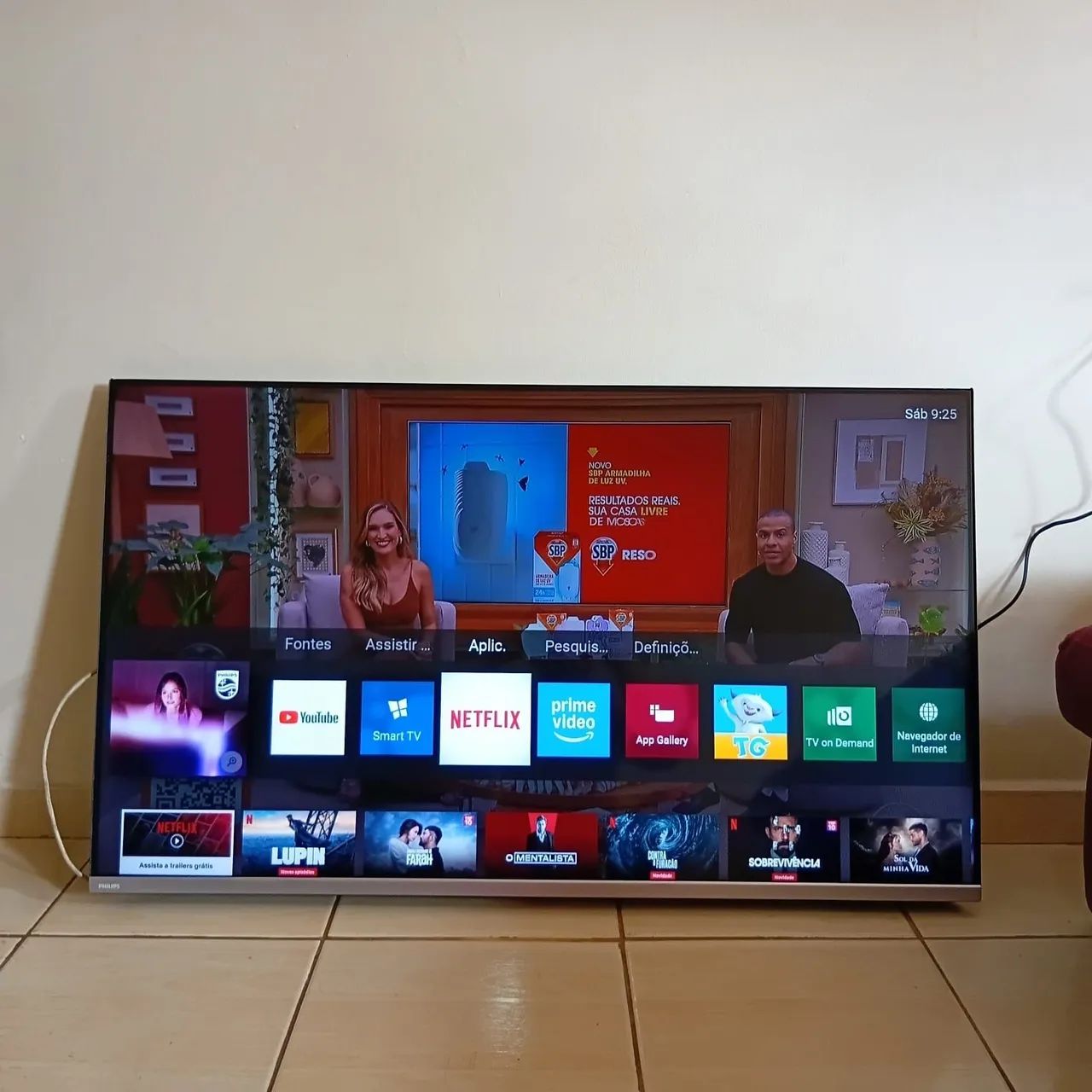 Smart TV Philips 50 polegadas 4k