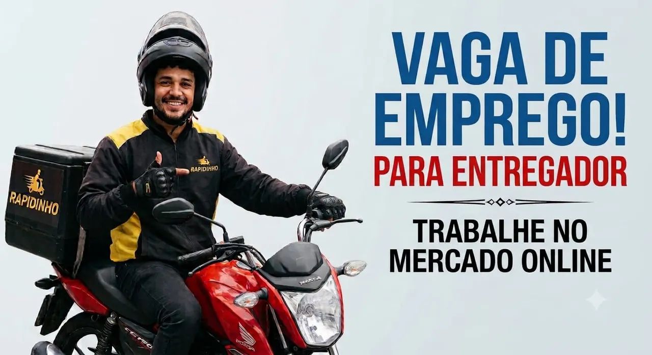 Vaga para entregador
