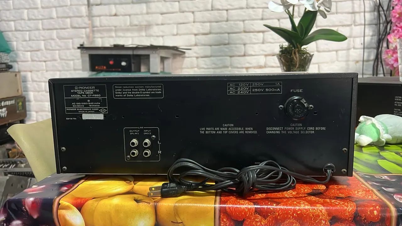 Tape Deck Pioneer CT-F650A - Foto 3