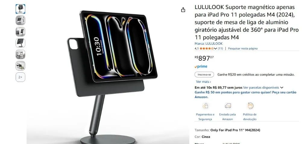 4 Acessórios Ipad 12,9 Estudo Trocas - Foto 2