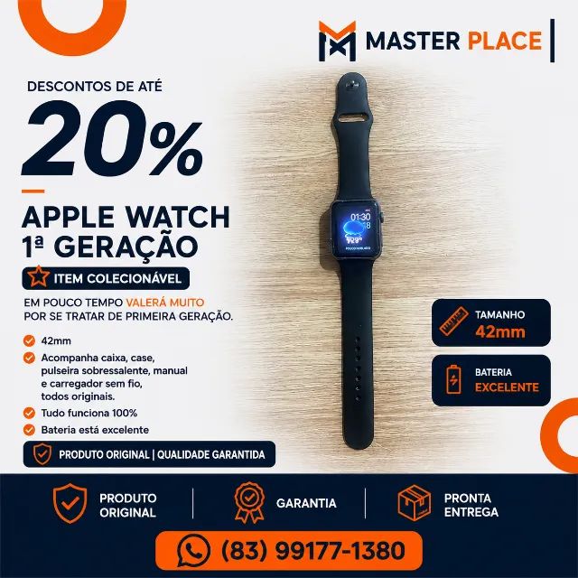Apple Watch Primeira Geração (colecionável)