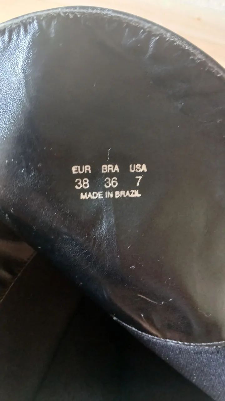 Bota ELLUS Deluxe 36 couro legítimo  - Foto 3
