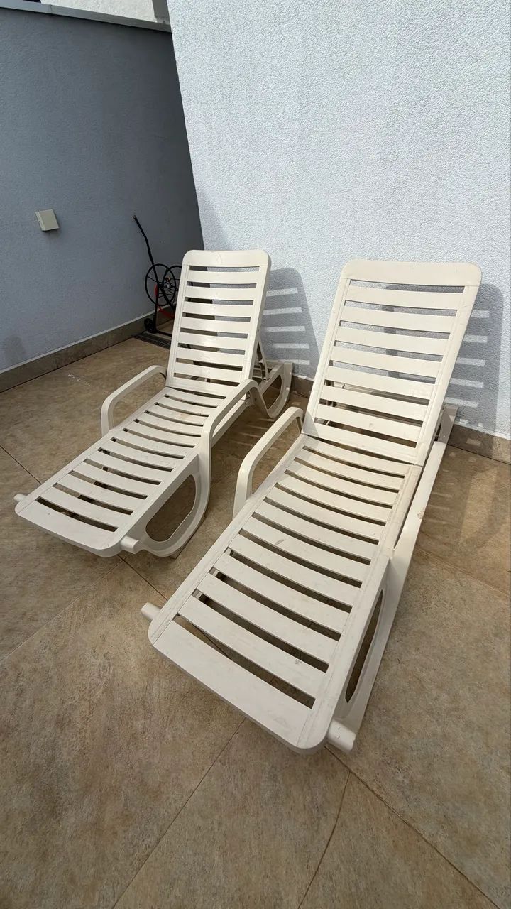 Cadeiras de praia - piscina / Dupla 