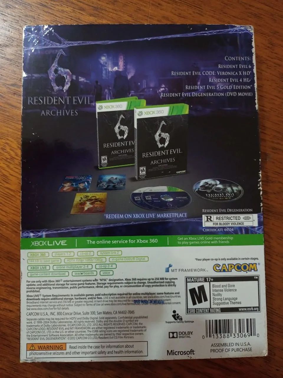 Resident evil 6 Archives Xbox 360 - Foto 2