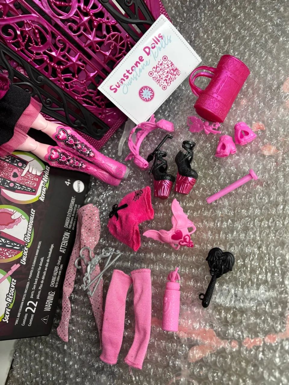 Boneca Monster High Draculaura Skulltimate Secrets - Foto 3