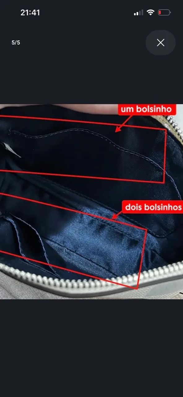 Bolsa Coach Pequena - Foto 5