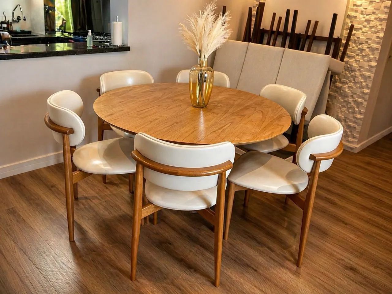 Mesa Premium 6 Cadeiras NOVO