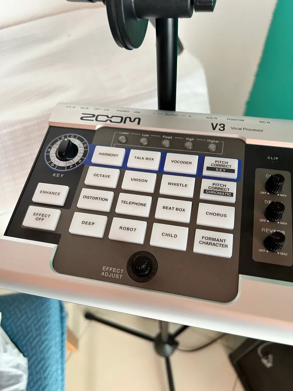 Processador  de voz BOSS V3 com fonte original - Foto 5