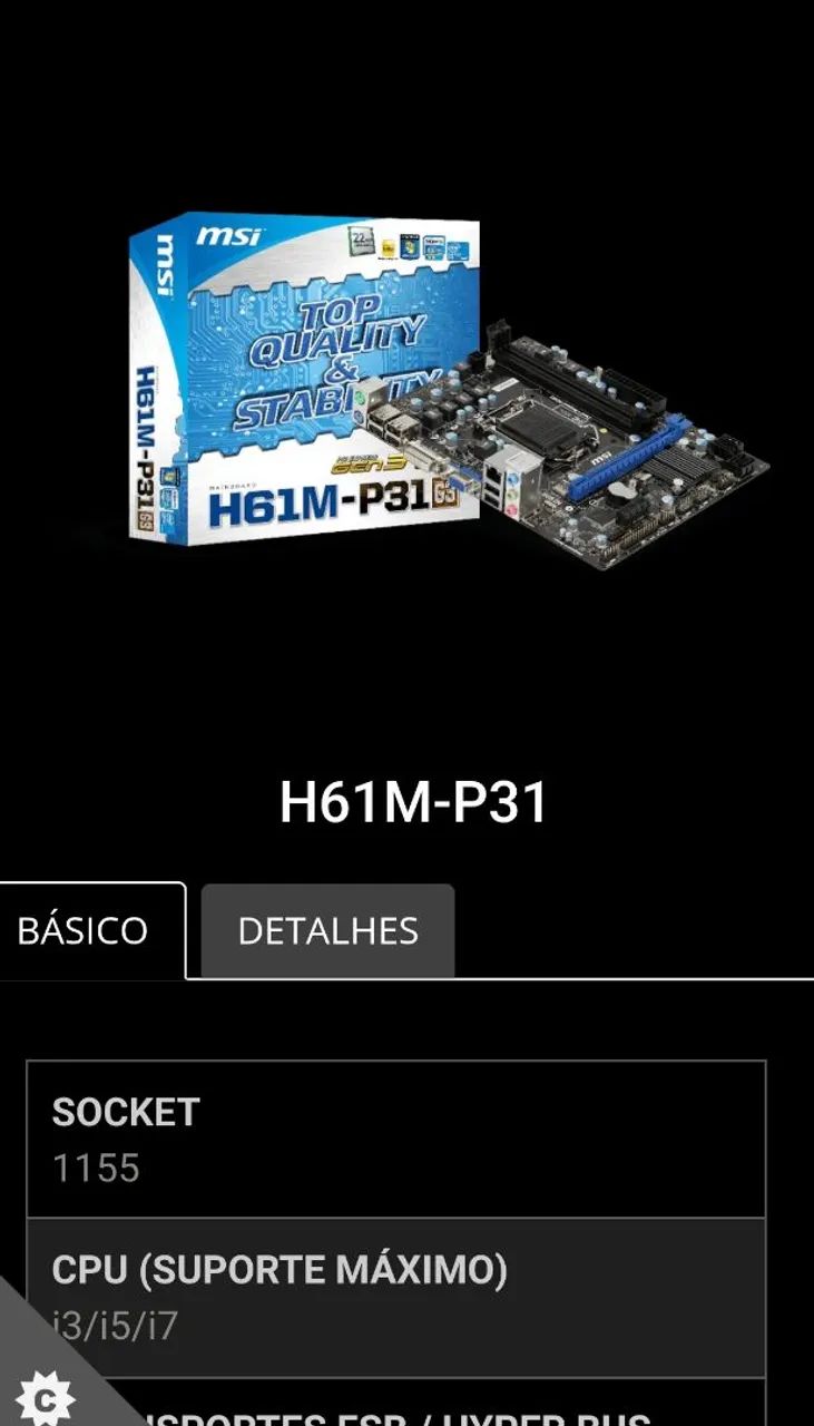 CPU PROCESSADOR l5 + 8GB DE MEMÓRIA  - Foto 3