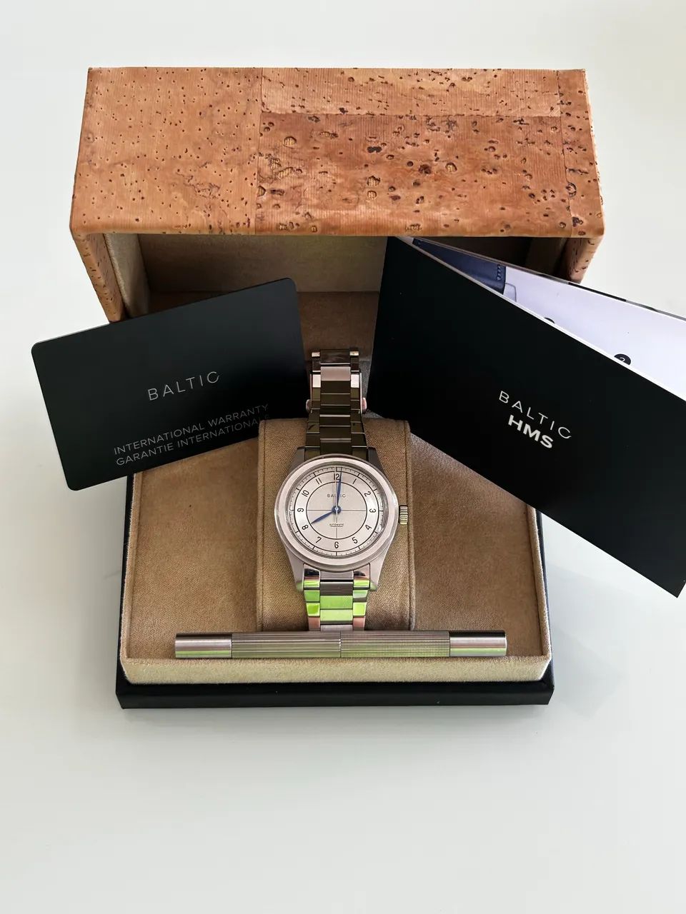 Baltic HMS 002 - Configuração Completa (Flat Link + Open Caseback) - Full Set - Foto 4