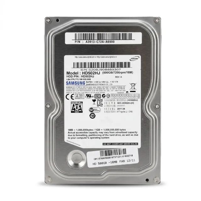 HD Interno Samsung Spinpoint F3 500GB 3.5 Polegadas SATA II HD502HJ Para PC e DVR