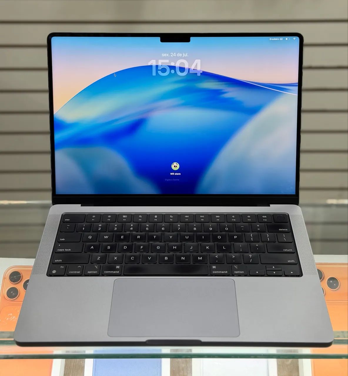 Macbook pro 14 polegadas chip m1 pro 16gb / 512gb LOJA FÍSICA bateria 87% ( 16 / 512 )