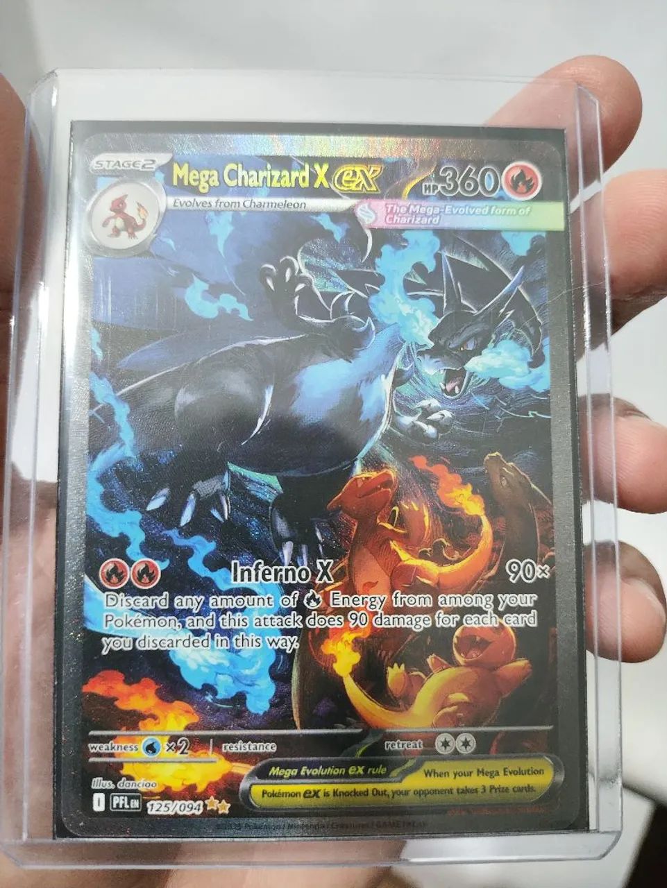 Pokemon Tcg - Mega charizard X NM (INGLES)