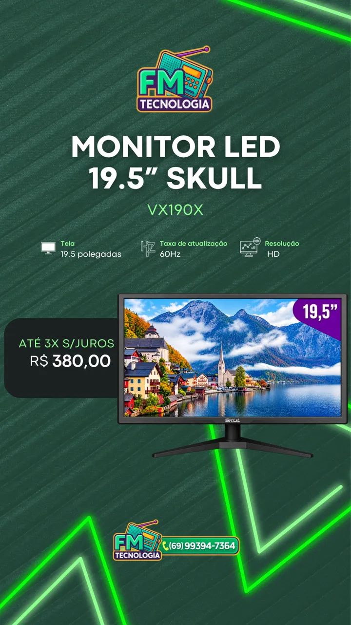 Monitor Skul 19.5 l NOVO 
