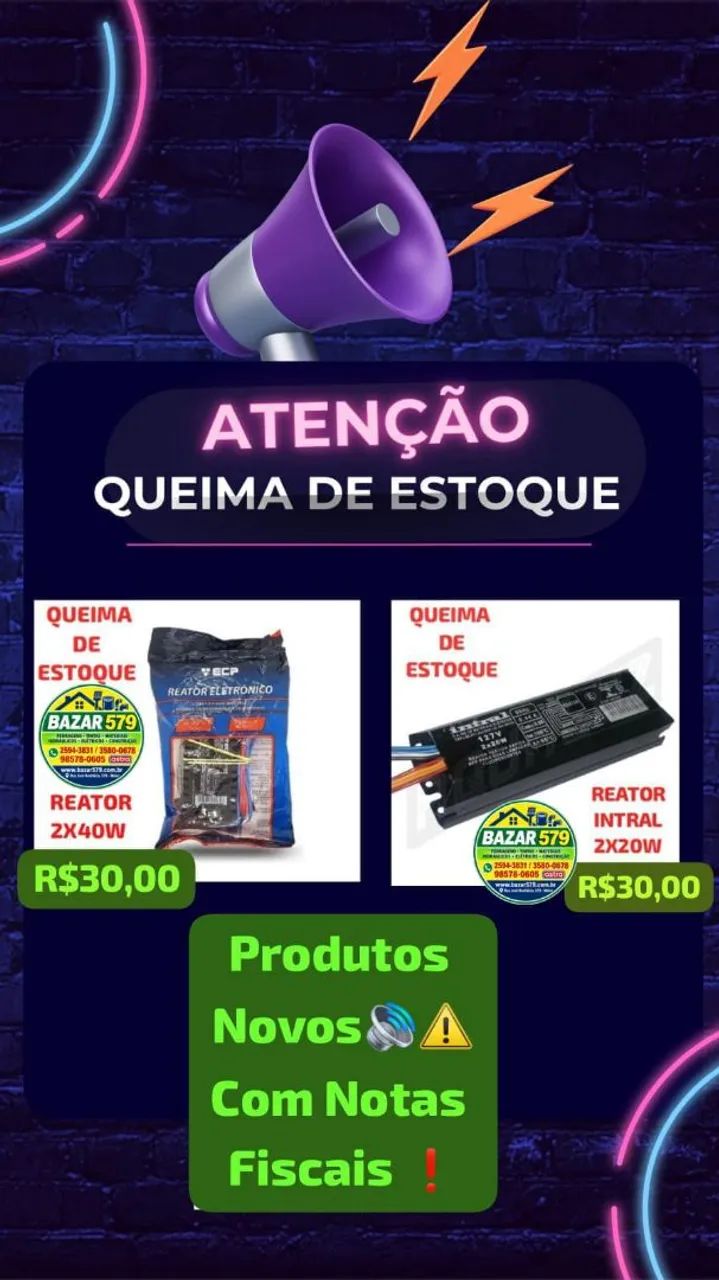 Queima Estoque!!