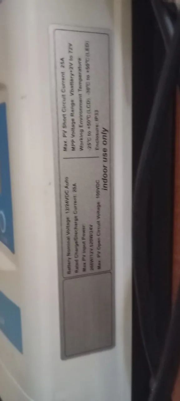 Controlador de carga mppt Epever 20ah com Cabo de programação. - Foto 3