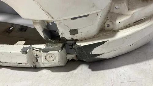 Parachoque Fiat Mobi 2017 2018 2019 2020 2021 Original Branco - Foto 6