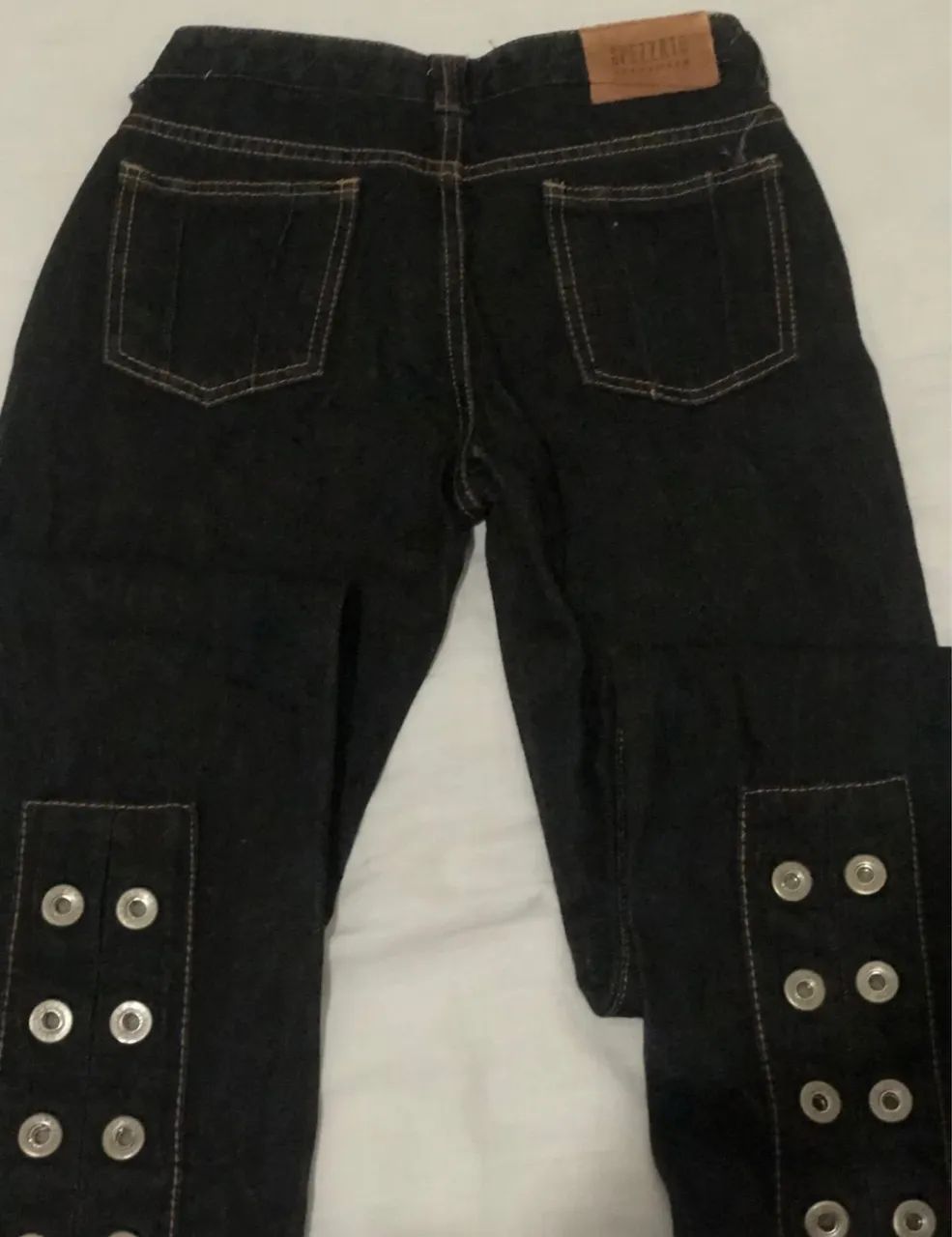 calça flare y2k rock - Foto 4