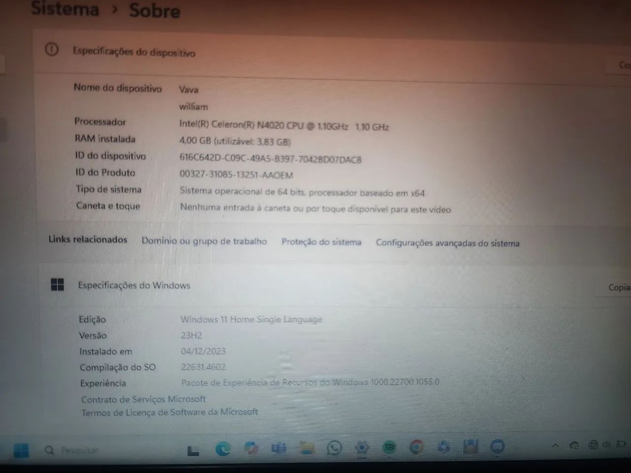 Notebook Asus  - Foto 4
