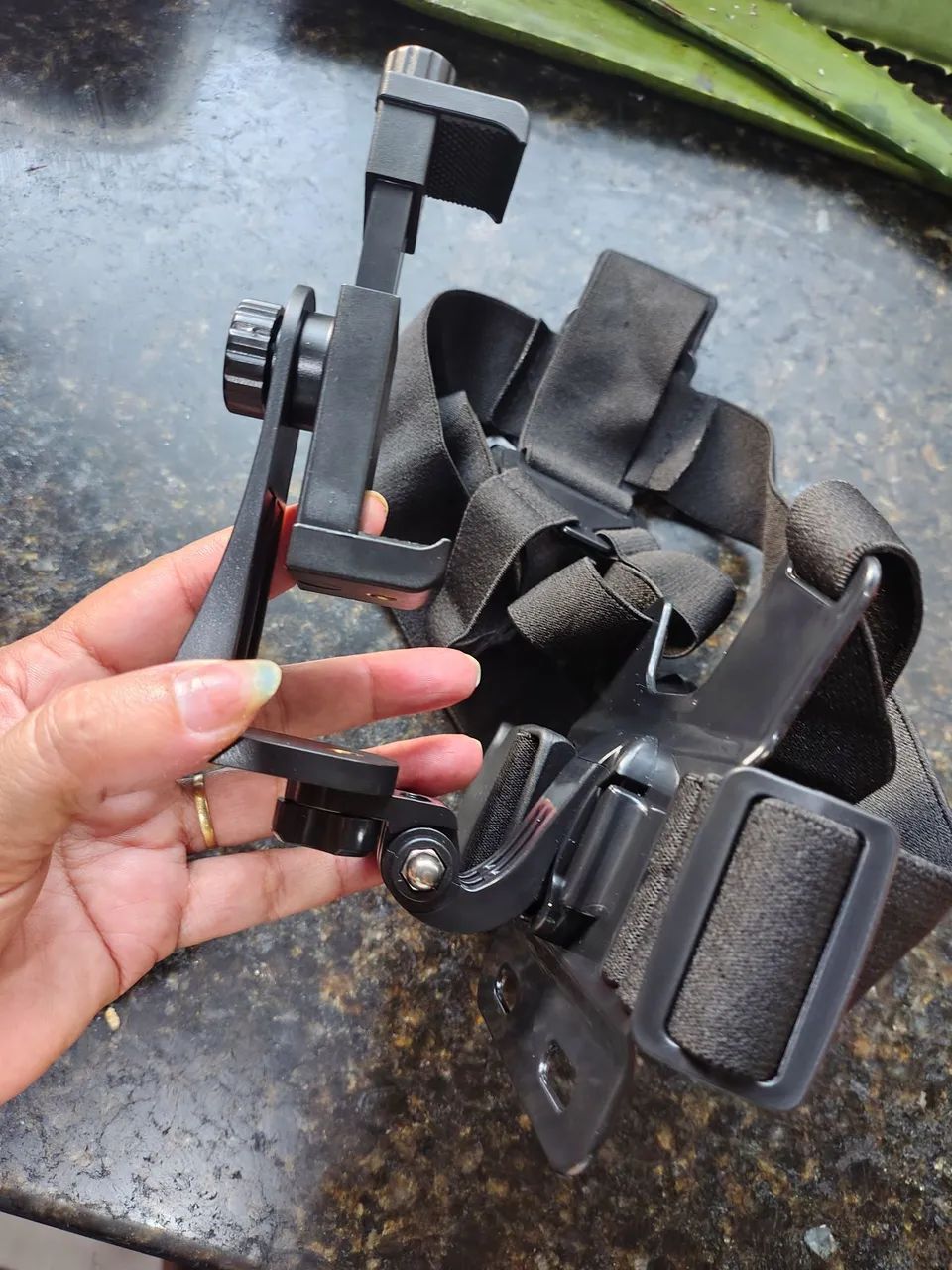 Suporte peitoral para celular mãos livres. - Foto 5