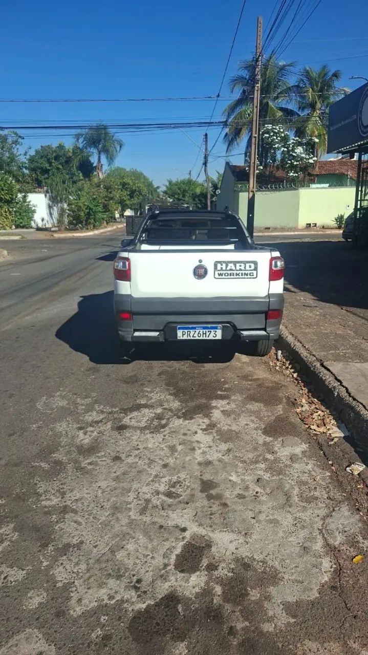 Fiat Strada Working Hard 1.4 Fire Flex 8V CS 2018 - Foto 2