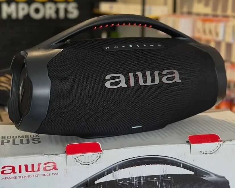 Caixa bombox aiwa