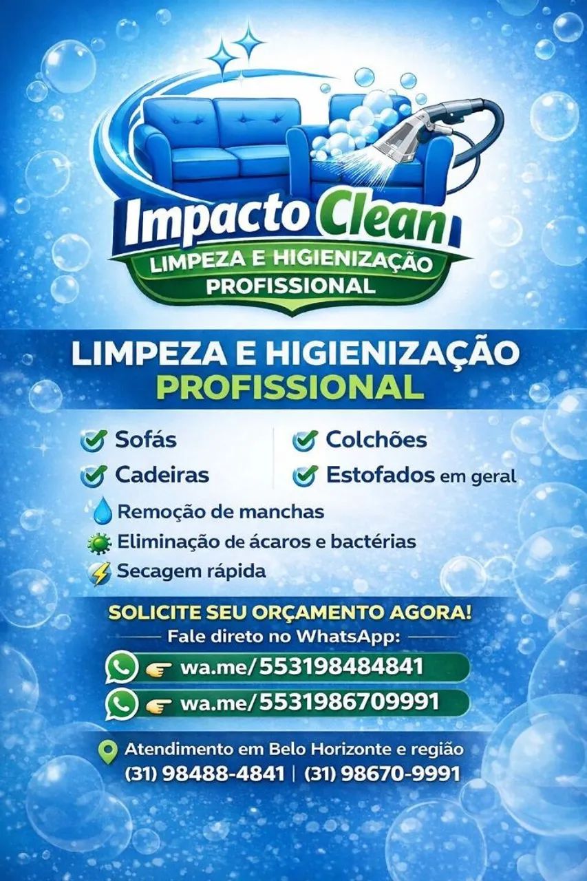 Limpeza de estofados 