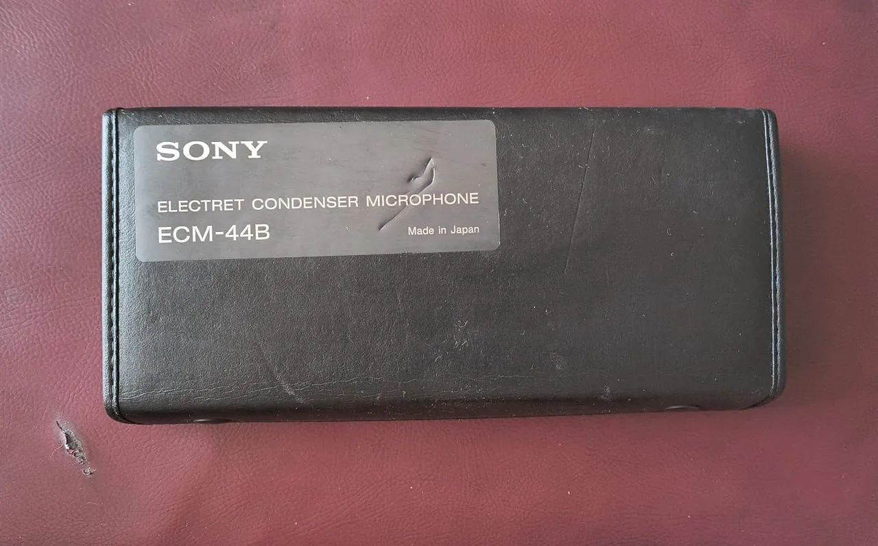 Microfone Sony ECM 44B lapela profissional  - Foto 3