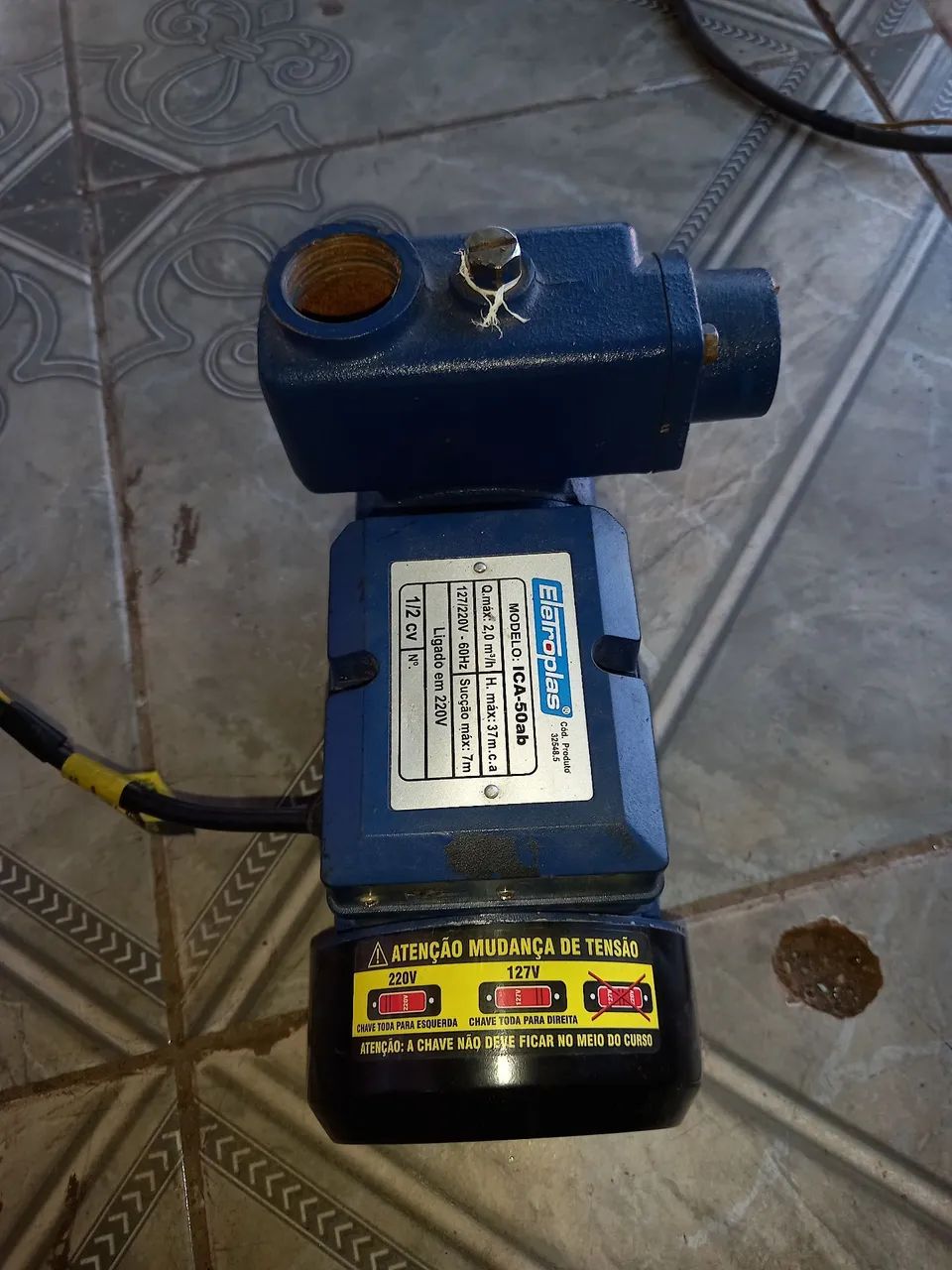 Bomba d'água 1/5 cv - Foto 2