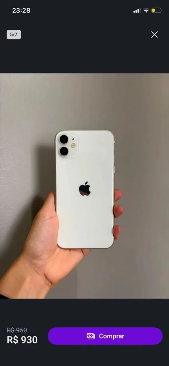 iphone 11 branco 64gb  - Foto 2