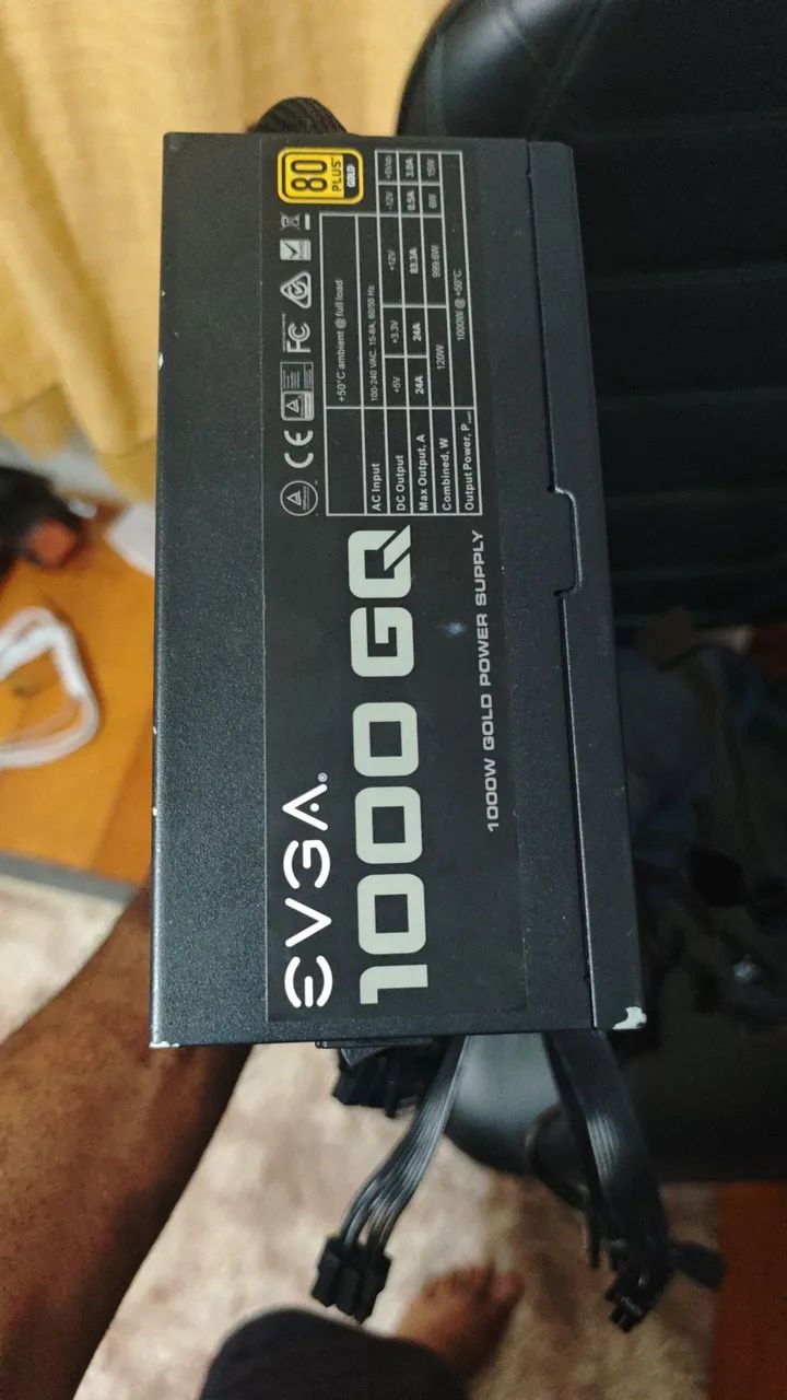 Fonte EVGA 1000watts