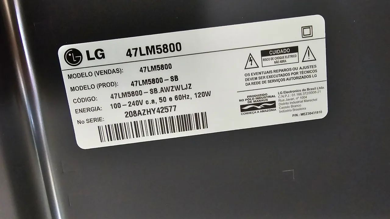 TV 47" LG - ela tem função 3D - Foto 2