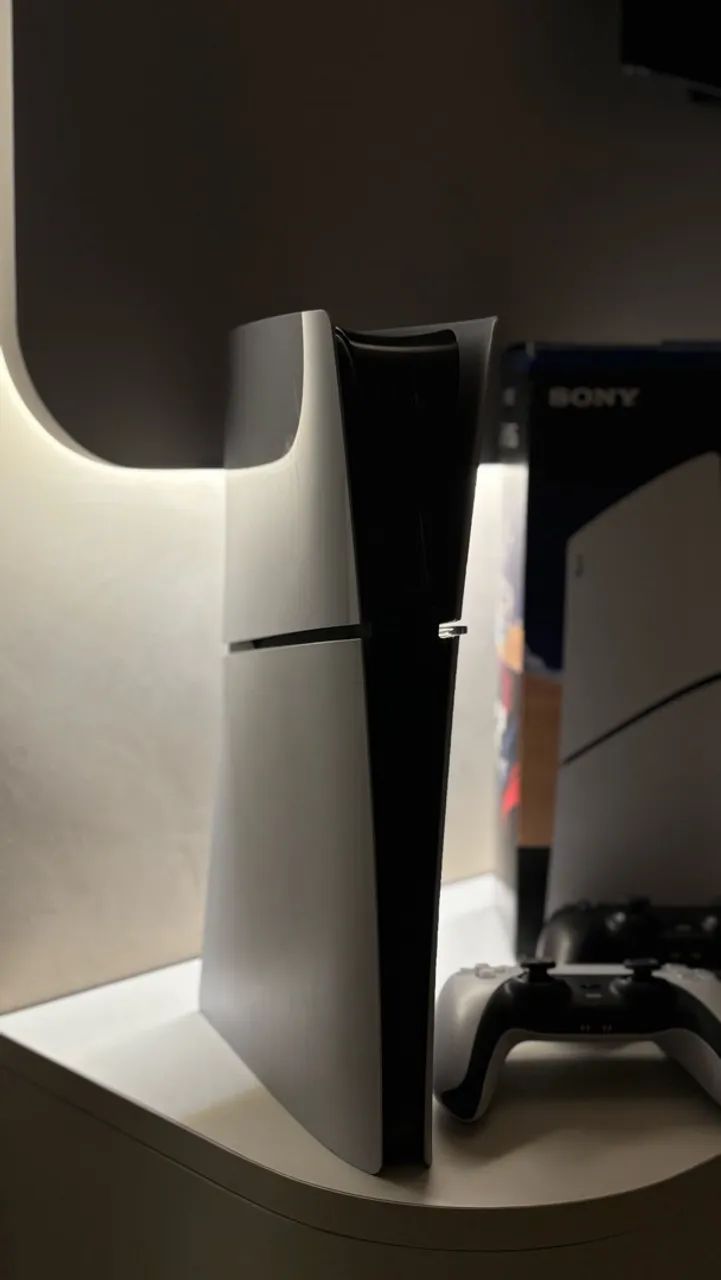 Ps5 Slim 1tb mídia digital - Foto 3
