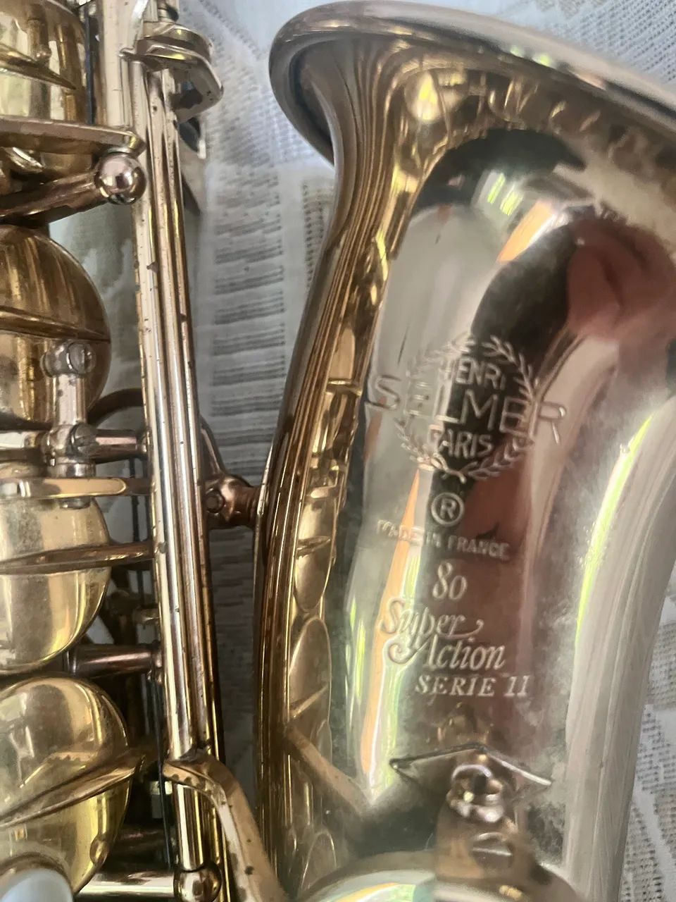 SELMER　アルト　super Action serieⅡ Sax alto Selmer super action série 2 - Instrumentos musicais
