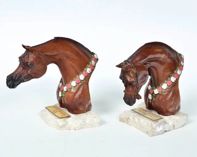 Par de troféus - Cavalos Árabes