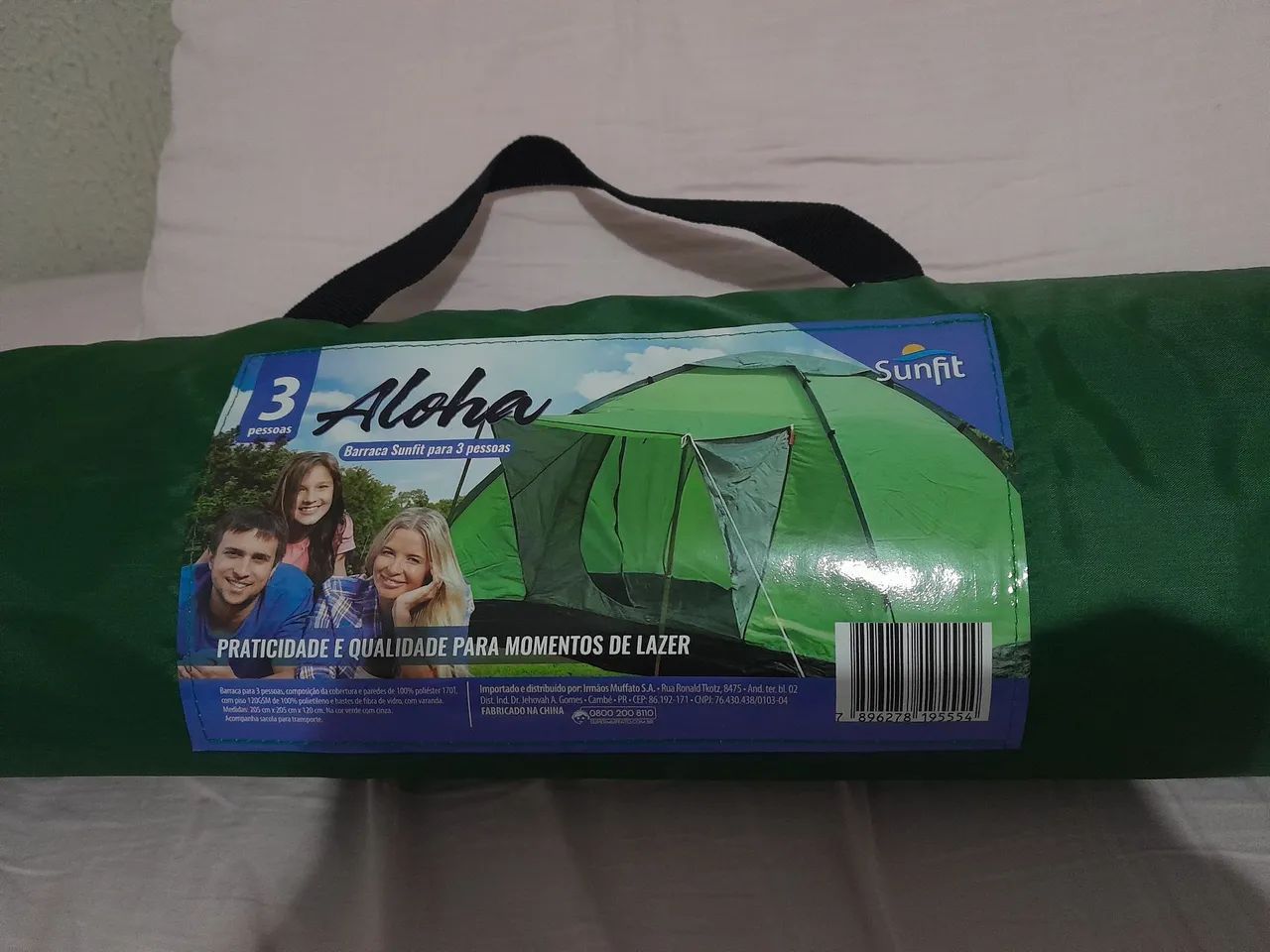 Barraca sunfit para 3 pessoas