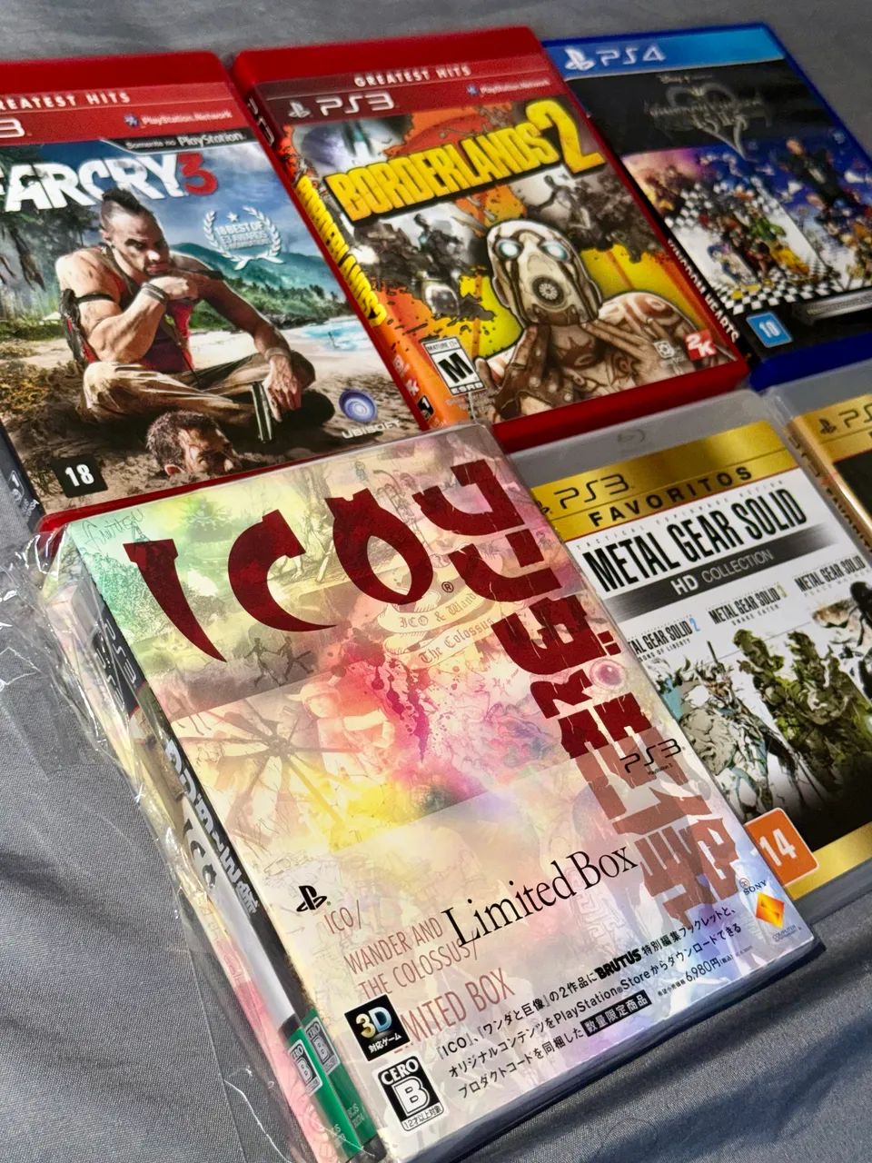Jogos ps3 lote 