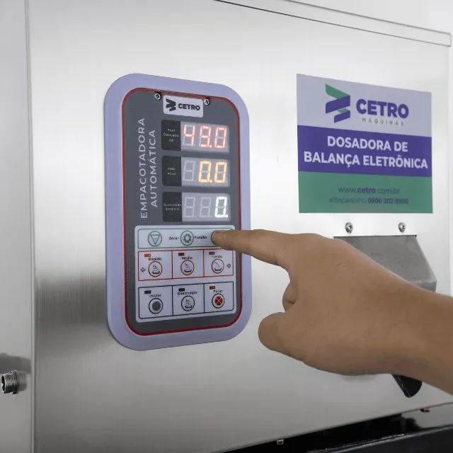 Dosadora com Balança Eletrônica 1-100g - Usada - Foto 3