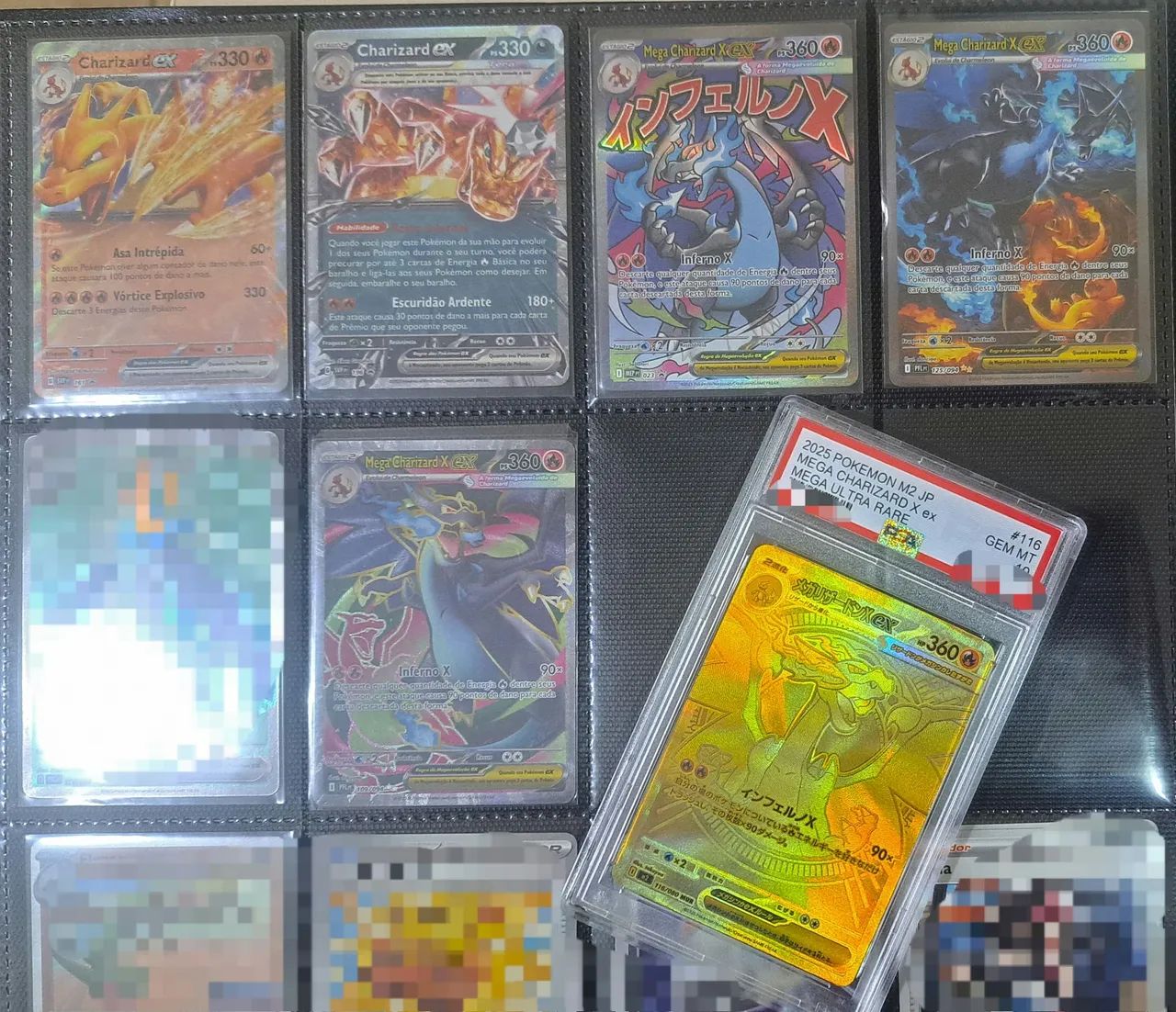 Coleção Charizard TCG