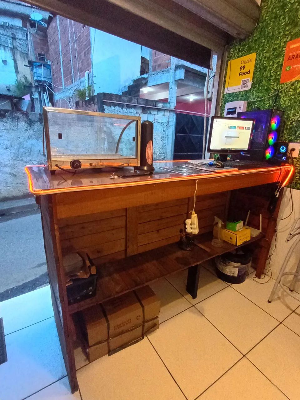 Balcão de madeira Rústico  - Foto 2