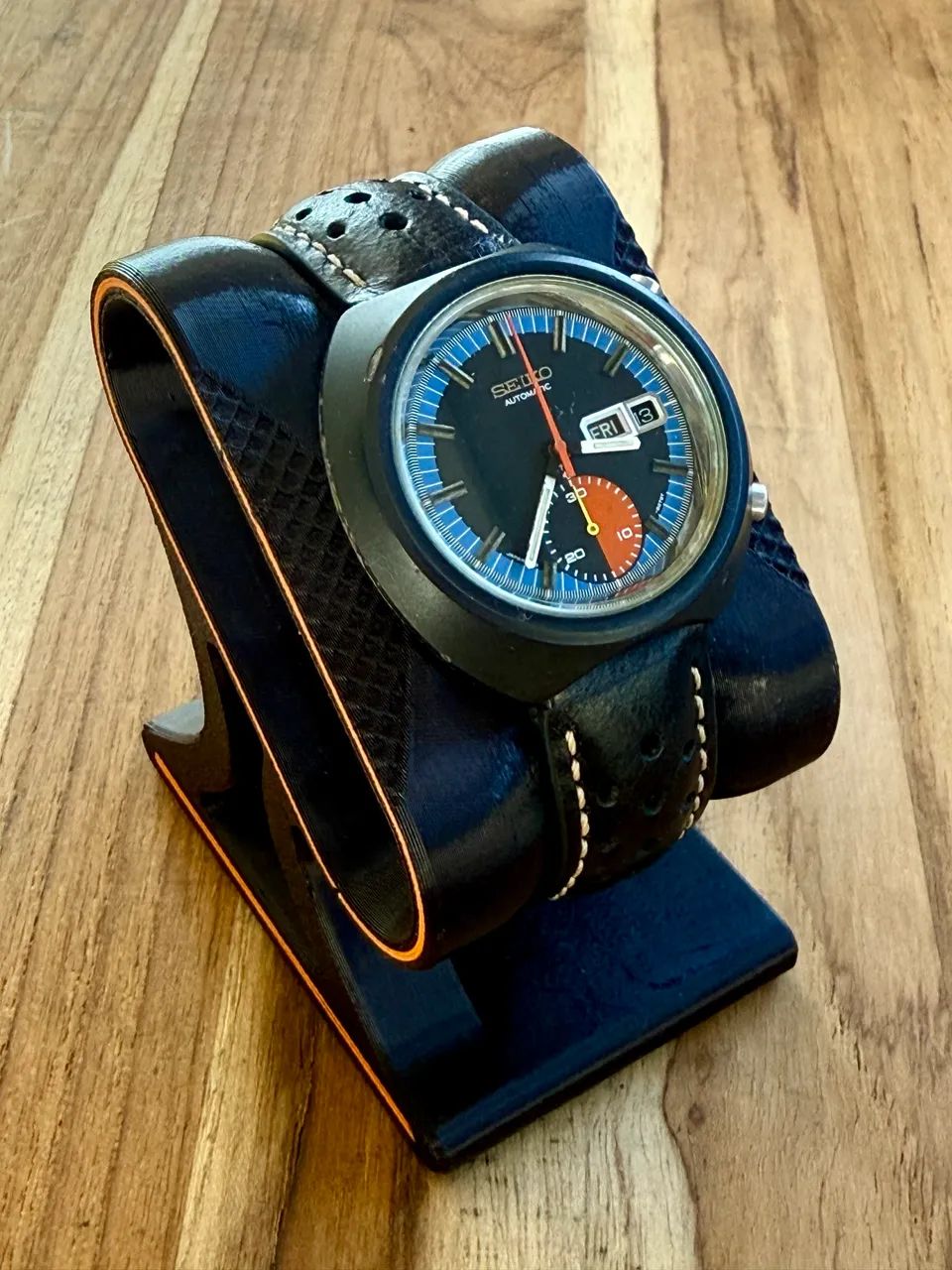 Relógio Chronograph Automatic Helmet 6139-7019 - 1973 - Foto 3