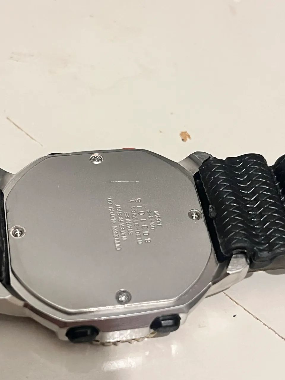 Caixa original série ouro Citizen windsurf - D120-  - Foto 2