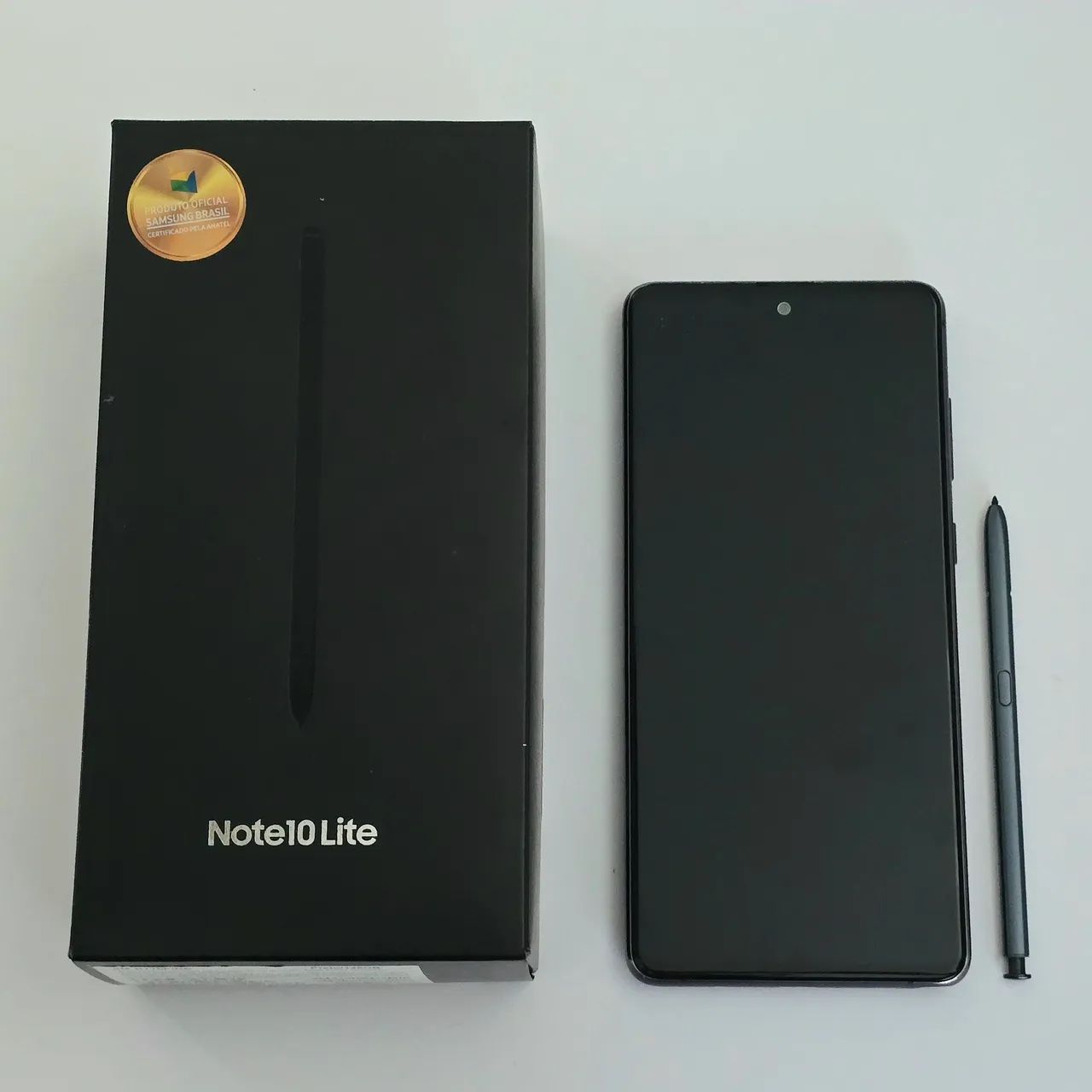 Samsung Galaxy Note 10 Lite Preto (sem imagem na tela)